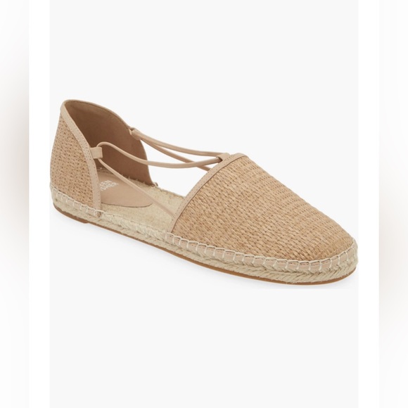 Eileen Fisher Lee Espadrille Flat Sandal Size 8.5 Minimalist Casual Summer - Picture 1 of 5